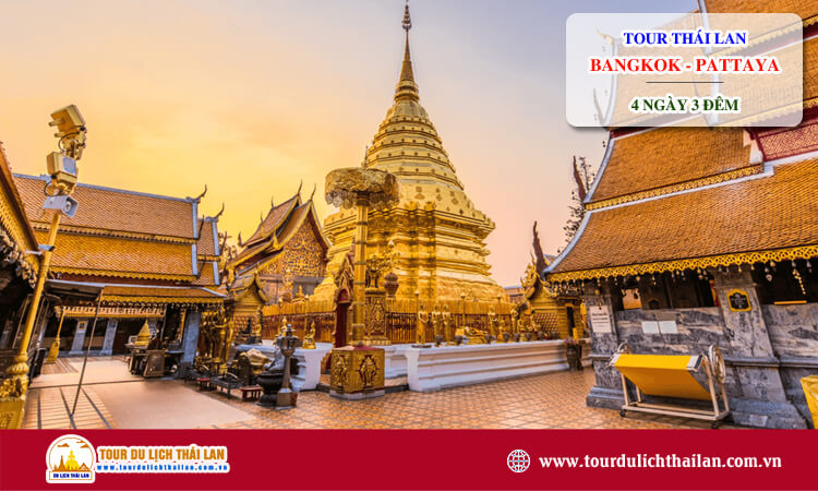 Tour Thái Lan 4 ngày 3 đêm Bangkok - Pattaya 