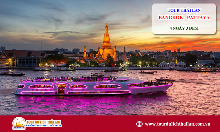 Tour Thái Lan 4 ngày 3 đêm Bangkok - Pattaya 
